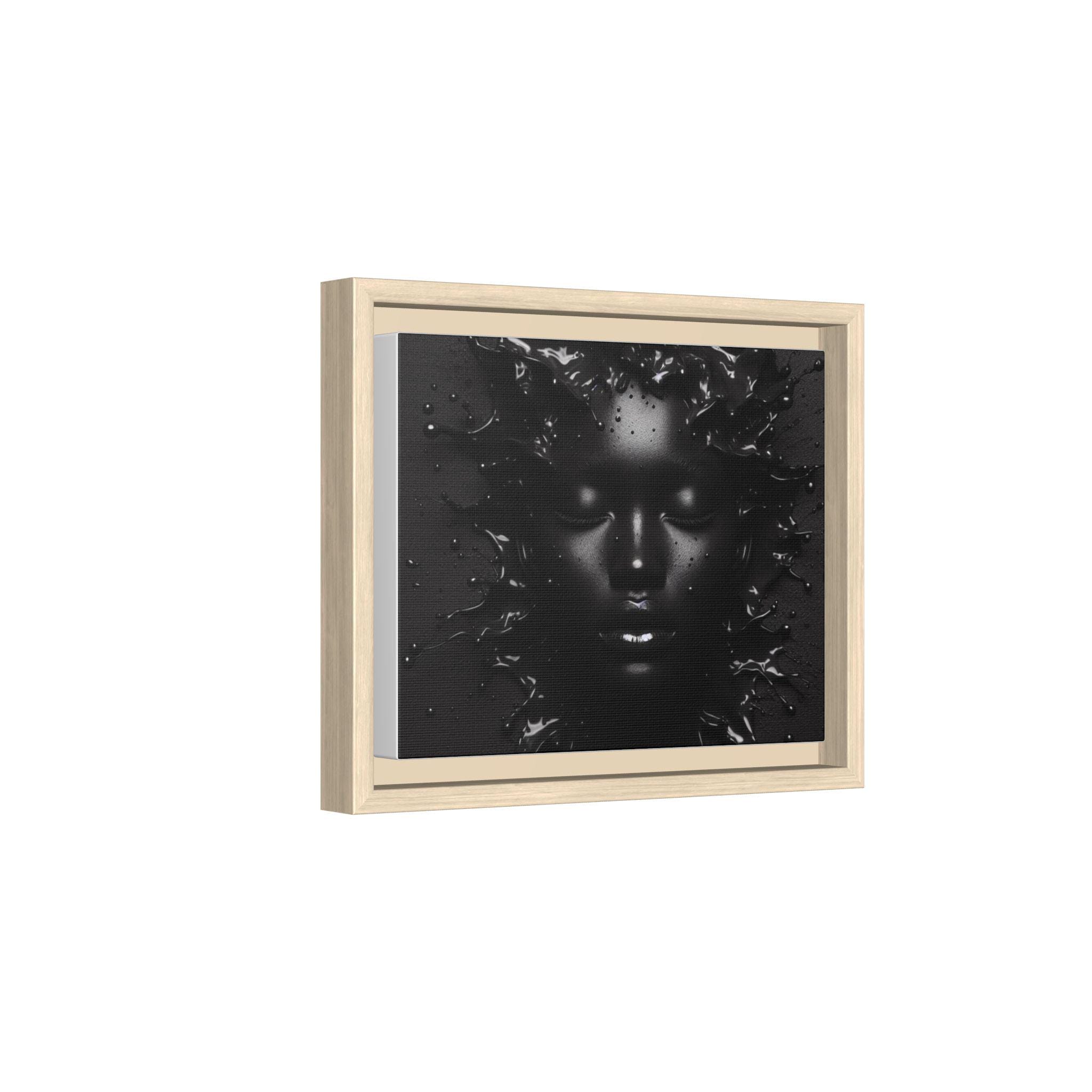Woman in rest Matte Canvas, Framed (Multi-color)