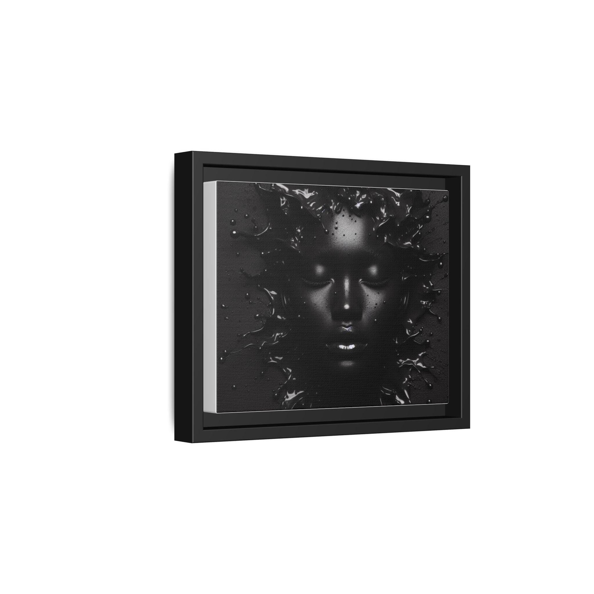 Woman in rest Matte Canvas, Framed (Multi-color)