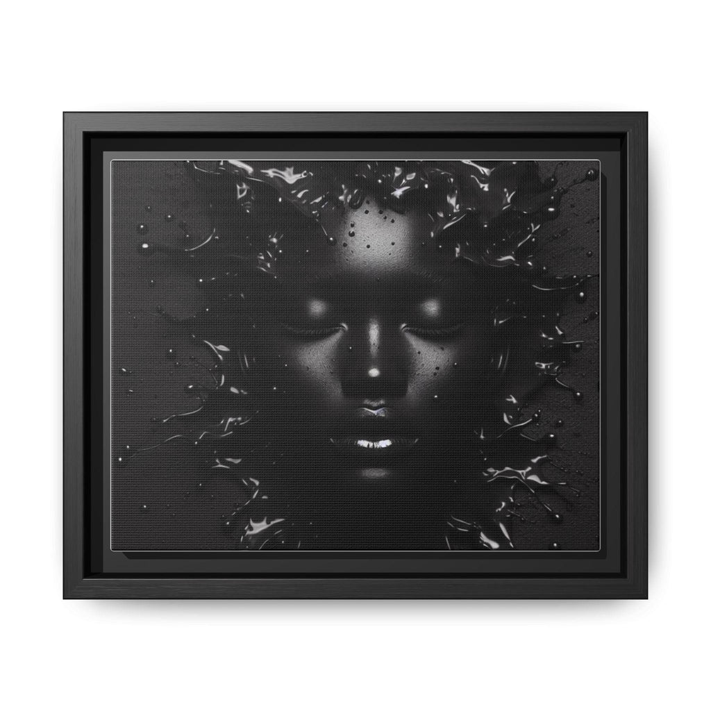 Woman in rest Matte Canvas, Framed (Multi-color)