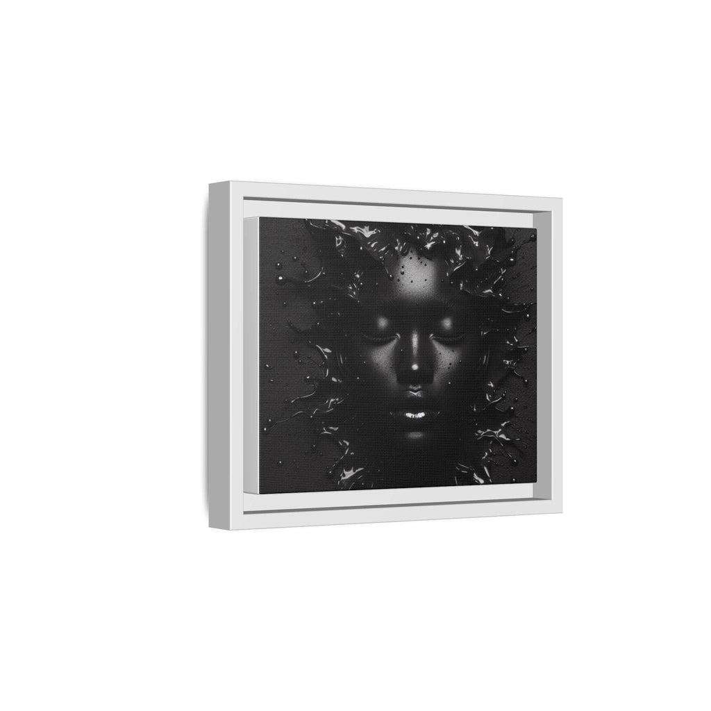 Woman in rest Matte Canvas, Framed (Multi-color)